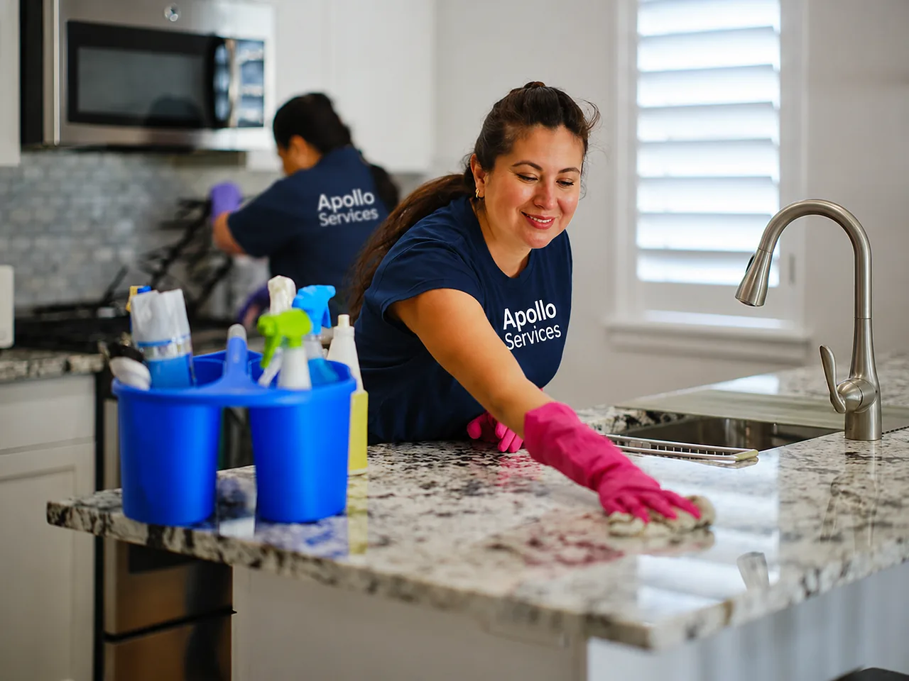 Commercial kitchen cleaning